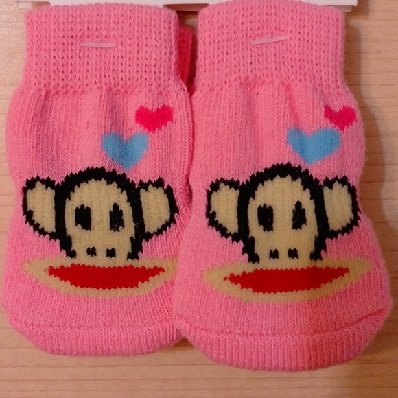 $5 2 pairs Paul Frank Doggy Puppy Dog Socks XS S - Picture 2 of 5